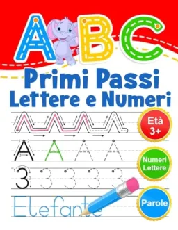 ABC Primi Passi - Lettere e Numeri Usborne da Tracciare — confezione prodotto