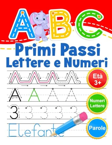 ABC Primi Passi - Lettere e Numeri Usborne da Tracciare