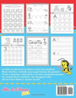 ABC Primi Passi - Lettere e Numeri Usborne da Tracciare — vista 2 di 2