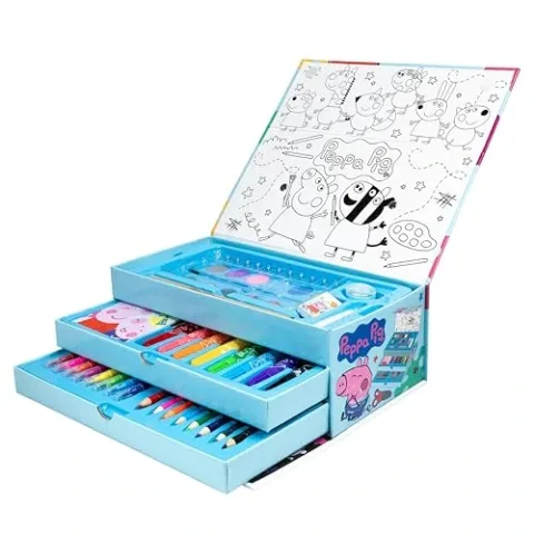 Blue Sky Studios Peppa Pig Kit Creativo - Set Artistico Completo per Bambini — confezione prodotto
