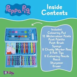 Blue Sky Studios Peppa Pig Kit Creativo - Set Artistico Completo per Bambini, immagine aggiuntiva prodotto