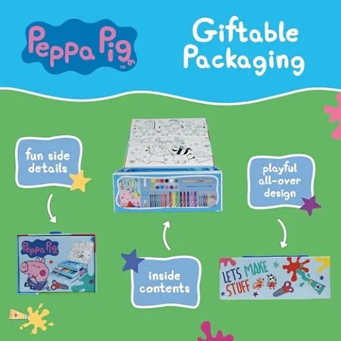 Vista alternativa Blue Sky Studios Peppa Pig Kit Creativo - Set Artistico Completo per Bambini