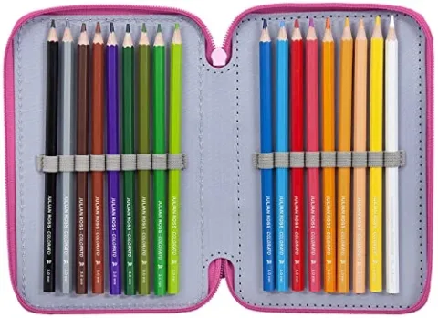 Clondo Astuccio Triplo Riempito Disney Principesse - 44 Accessori Scuola, immagine aggiuntiva prodotto