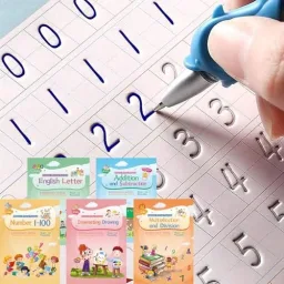 CosyCorner Quaderni Magici per Scrivere - 4 Libri Riutilizzabili con Penna — confezione prodotto
