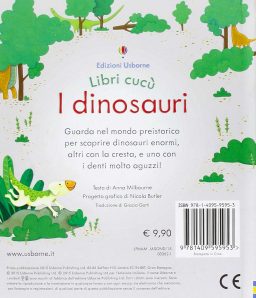 I Dinosauri libro interattivo Usborne - Retrocopertina