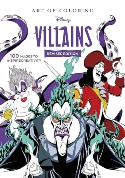 Disney Editions Art of Coloring: Disney Villains - 100 Disegni — confezione prodotto