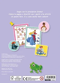 Vista alternativa Disney Libri Disney Princess - 100 Pagine per Colorare, Leggere e Giocare