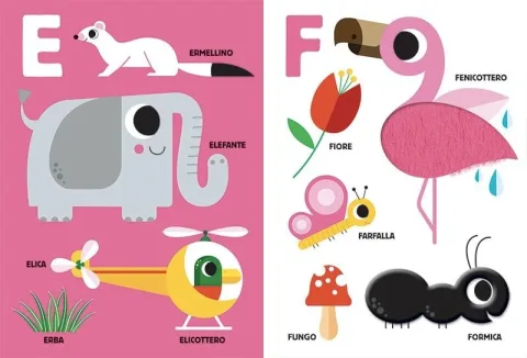 Edizioni del Borgo Il Mio Primo Alfabetiere Tattile - Toccalibri a Colori, immagine aggiuntiva prodotto