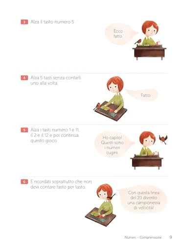 Dettaglio Erickson La Linea del 20 - Calcolo Analogico per Bambini Bortolato