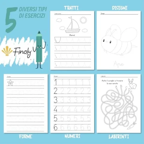 Finoly Finoly Pregrafismo - Labirinti Educativi e Attività di Apprendimento, immagine aggiuntiva prodotto