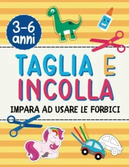 Majosta Taglia e Incolla per Bambini - Quaderno Attività Creativa — confezione prodotto