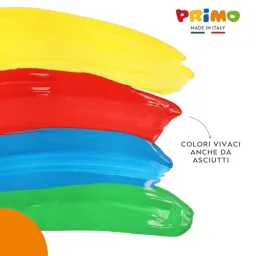 PRIMO Tempere Lavabili Primo - 6 Colori da 1L con Dosatore, immagine aggiuntiva prodotto