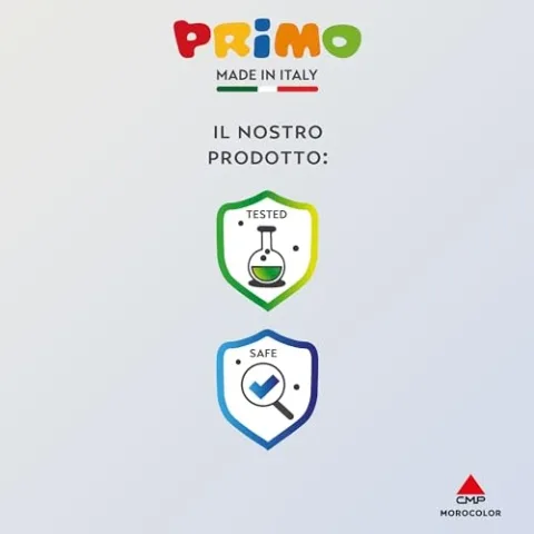 PRIMO Tempere Lavabili Primo - 6 Colori da 1L con Dosatore, immagine aggiuntiva prodotto