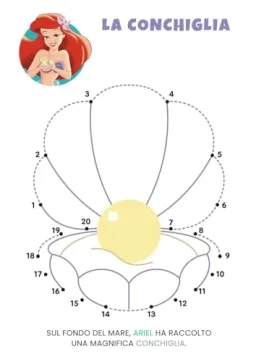 Principesse Disney - Unisco i Puntini e Colori Illustrato — vista 2 di 5
