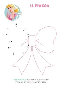 Vista alternativa Principesse Disney - Unisco i Puntini e Colori Illustrato