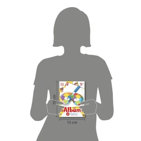 Dettaglio Sabbiarelli Sabbiarelli Sand-it For Fun - Album Maschere da Colorare con Sabbia