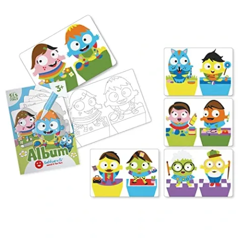 Sabbiarelli Sabbiarelli Sand-it For Fun - Album Trova le Uova di Pasqua, immagine aggiuntiva prodotto