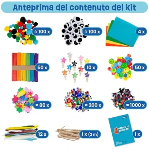 Vista alternativa Smowo Kit Lavoretti Creativi Smowo - Set Bricolage Completo per Bambini