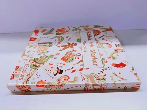 Contenuto e dettagli Treedoa Pennarelli Alimentari Commestibili Bifacciali