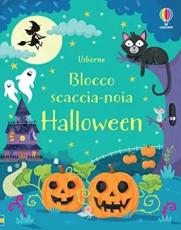 Usborne Halloween - Blocco Scaccia-Noia Usborne Ediz. Colori — confezione prodotto