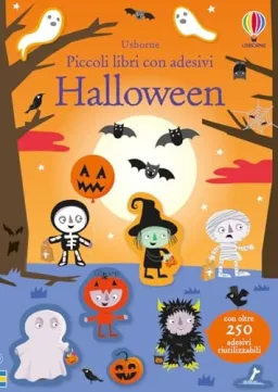Usborne Halloween - Piccoli Libri con Adesivi a Colori — confezione prodotto