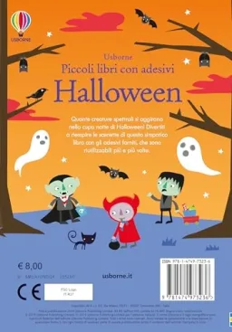 Usborne Halloween - Piccoli Libri con Adesivi a Colori, immagine aggiuntiva prodotto