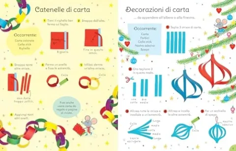 Particolare della confezione Usborne Lavoretti e attività per Natale — prodotto Usborne per bambini