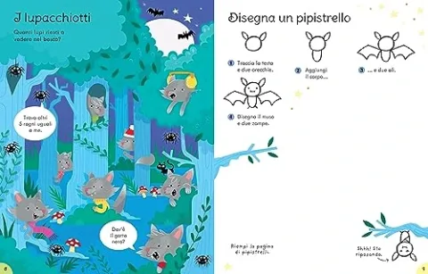 Particolare della confezione Usborne Lavoretti Halloween — prodotto Usborne per bambini