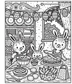 Particolare della confezione Usborne Pasqua - Edizione Illustrata con Pennello